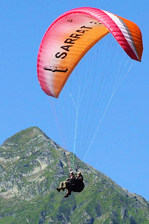 Parapente Sarrat à St-Lary Soulan