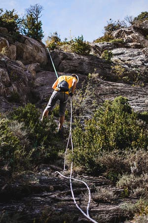 activité rando verticale rappel