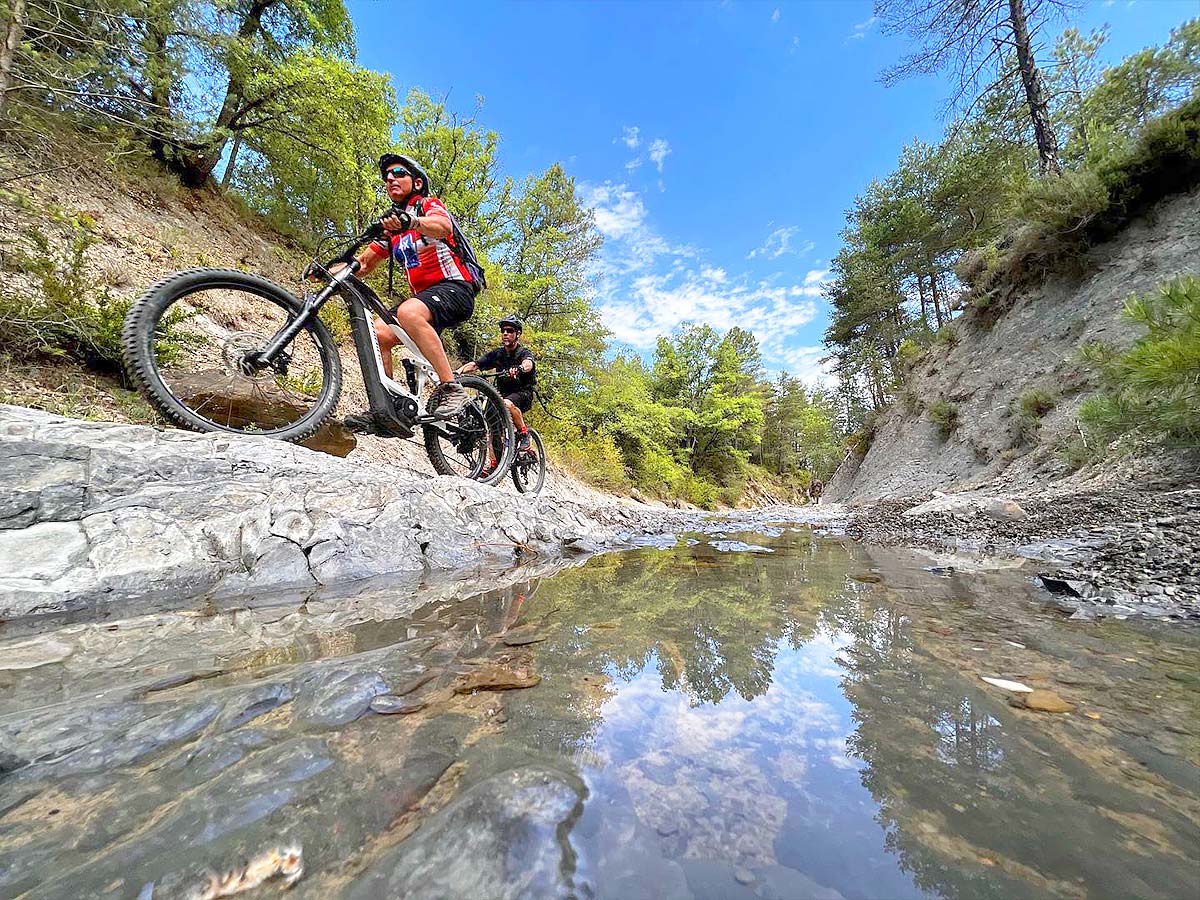 rando en VTT électrique St Lary Soulan