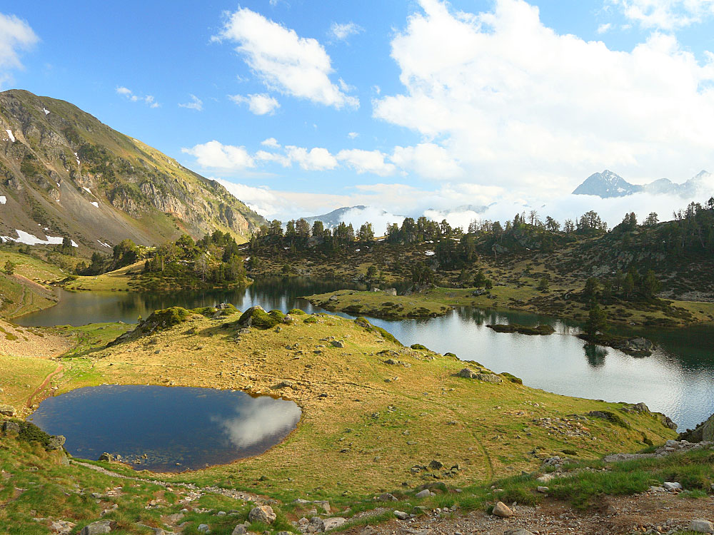 randonnée au lac de Bastan au dessus de St Lary Soulan